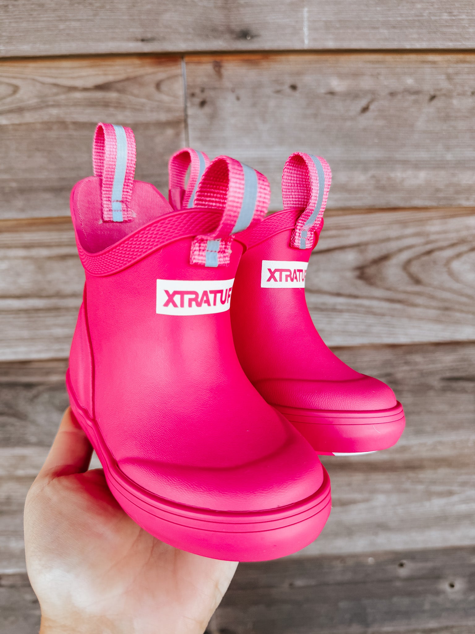 Kid's XTRATUF Ankle Deck Boots in Pink – Boot Country