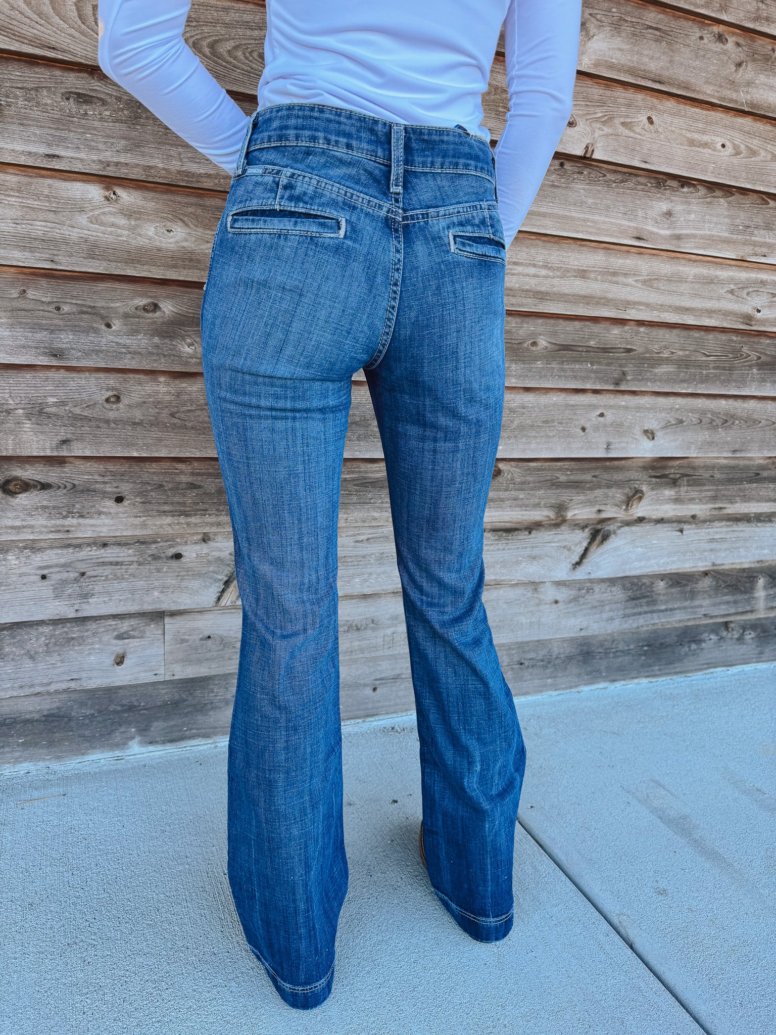Women's Cinch Slim Fit Lynden Dark Stone Jean – Boot Country