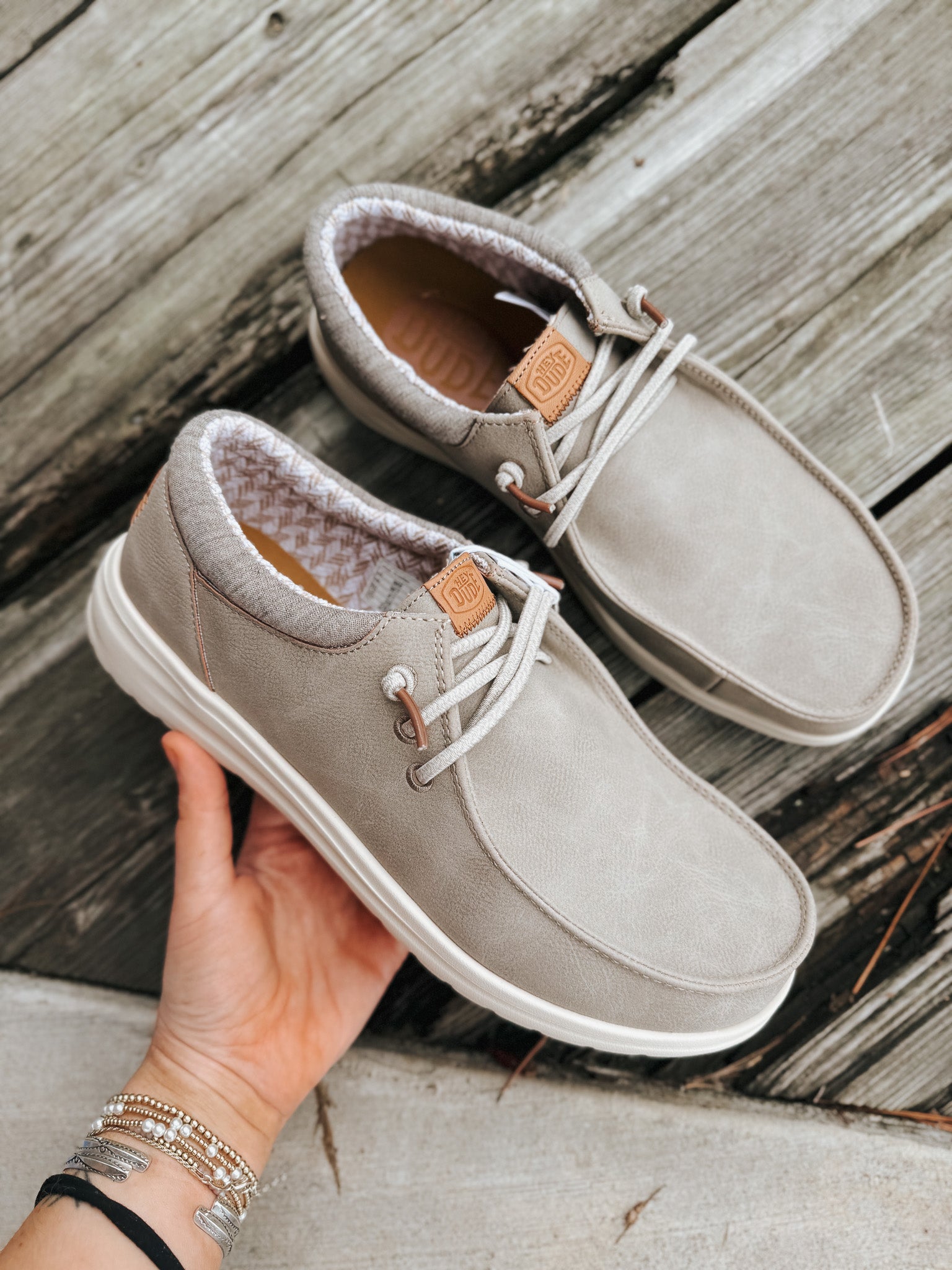 Men's Hey Dude Paul Classic Taupe – Boot Country