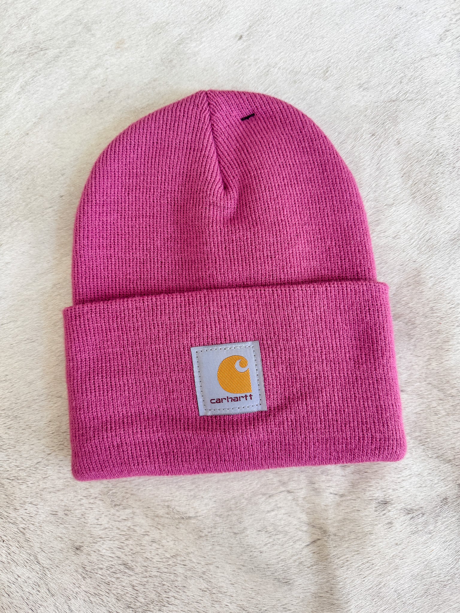 Carhartt Knit Cuff Beanie in Woodrose – Boot Country