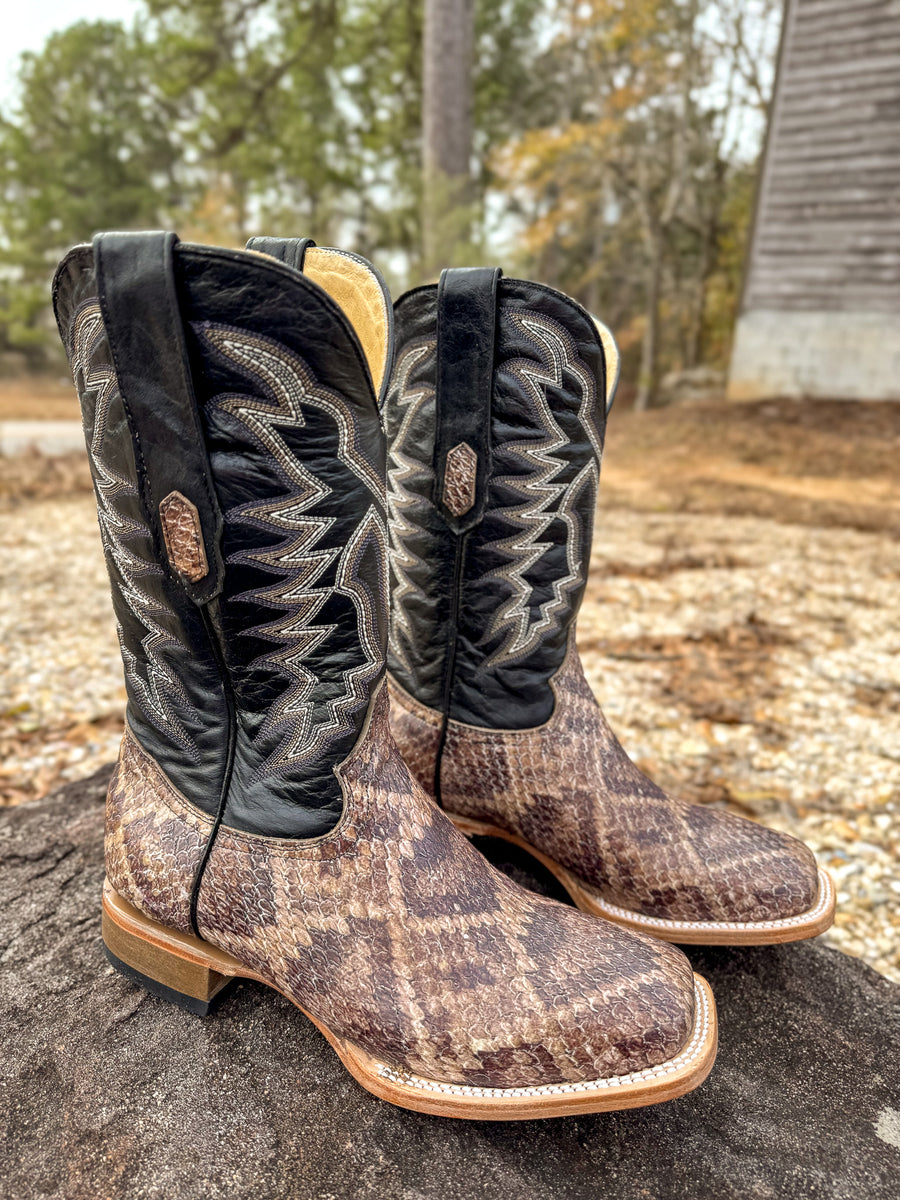 Anderson Bean Timber Rattlesnake Boots Rattlesnake Western Boots Ezaş