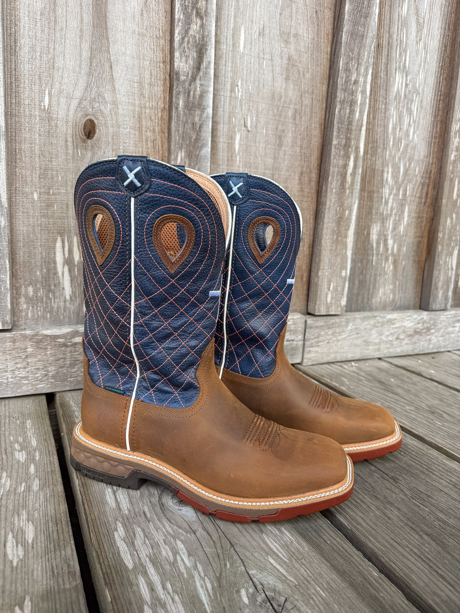 Men's Twisted X Waterproof 12” Square Toe Work Boot – Boot Country