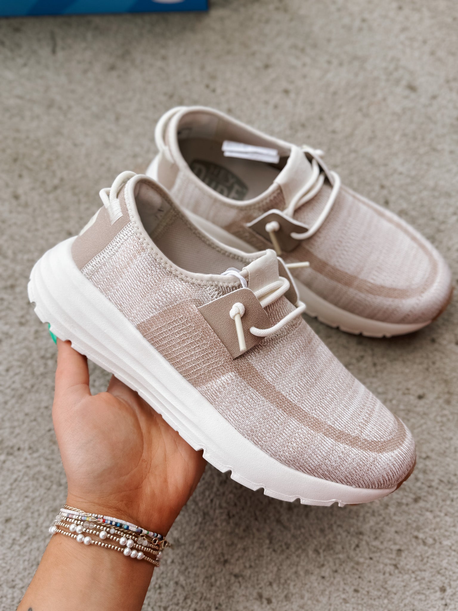 Women's Hey Dude Sirocco Neutral Sneakers – Boot Country