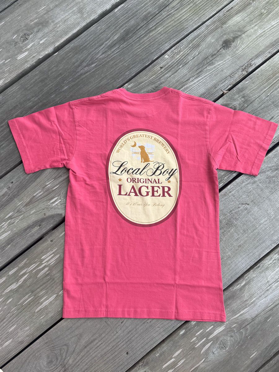 Men's Local Boy Original Lager TShirt Boot Country