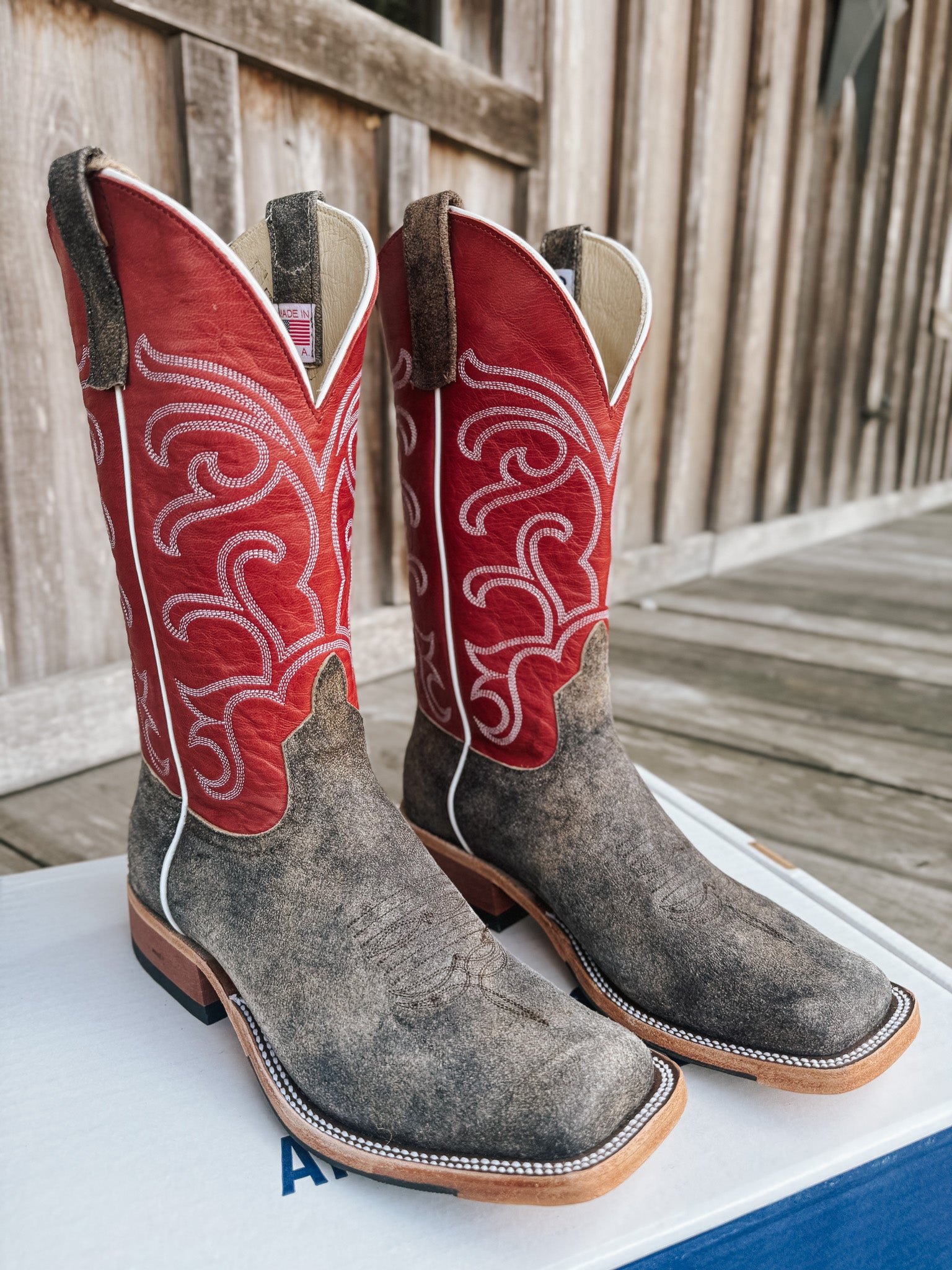 Men's Anderson Bean BC Exclusive Feral Sow/Red Goat Boots – Boot