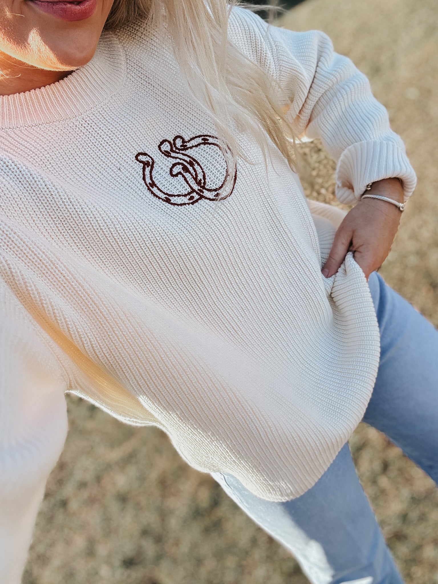 NEIGHBORHOOD】booze colt knit sweater S NEIGHBORHOOD】booze colt