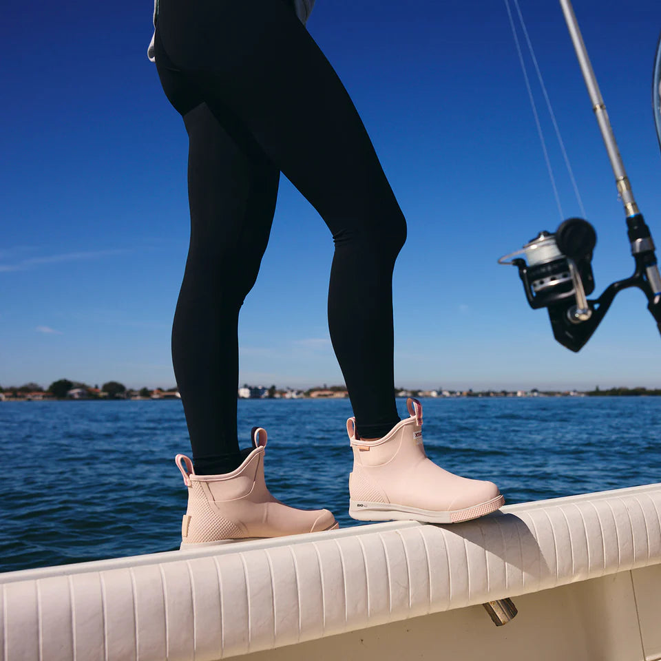 Women's Xtratuf Sport Ankle Deck Boot in Blush Peach – Boot Country