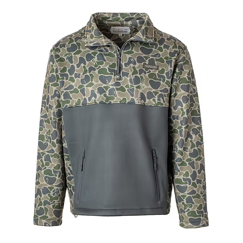 Men's Fieldstone Backwoods Camo Quarter Zip Fleece – Boot Country