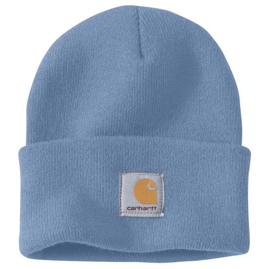 CARHARTT KNIT CUFFED BEANIE IN SKYSTONE – Boot Country