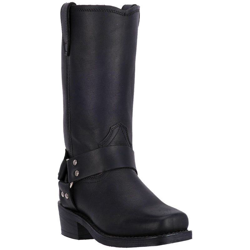 black dingo fahrradtasche Men's Dingo Dean Black Harness Boots 11.5 / EE
