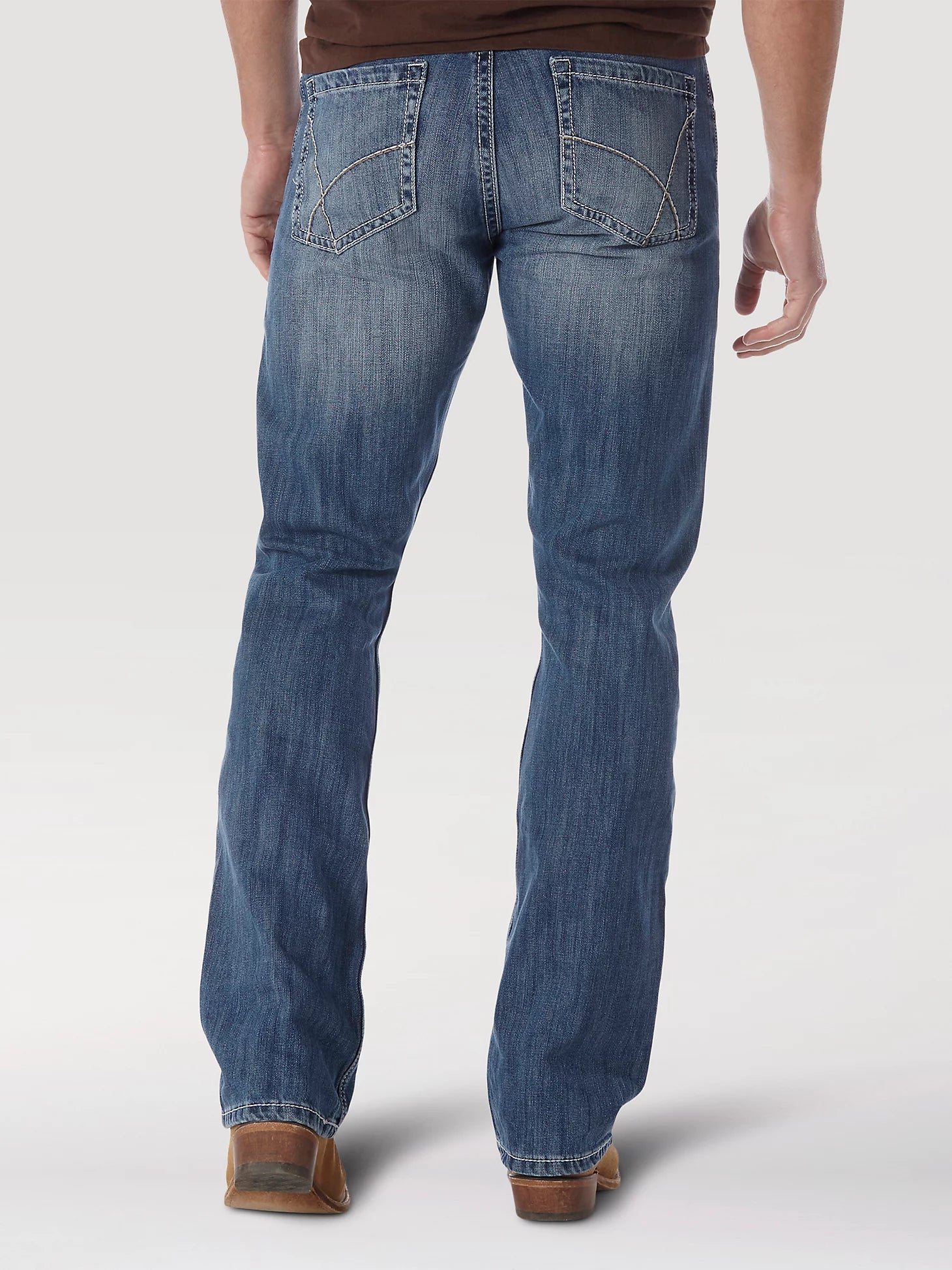 MEN'S WRANGLER 20X NO. 42 VINTAGE BOOTCUT JEAN IN LIGHT BLUE MEN'S WRANGLER 20X NO. 42 VINTAGE BOOTCUT JEAN IN LIGHT BLUE