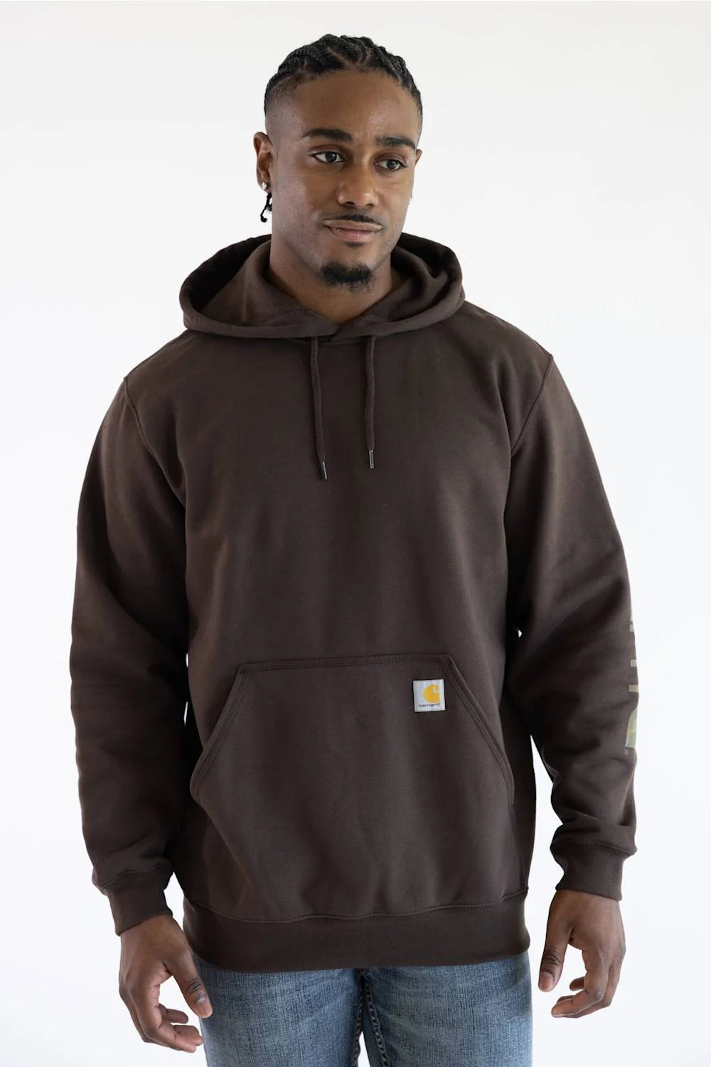 Carhartt | Iconic K288 Logo Hoodie - Dark Clove