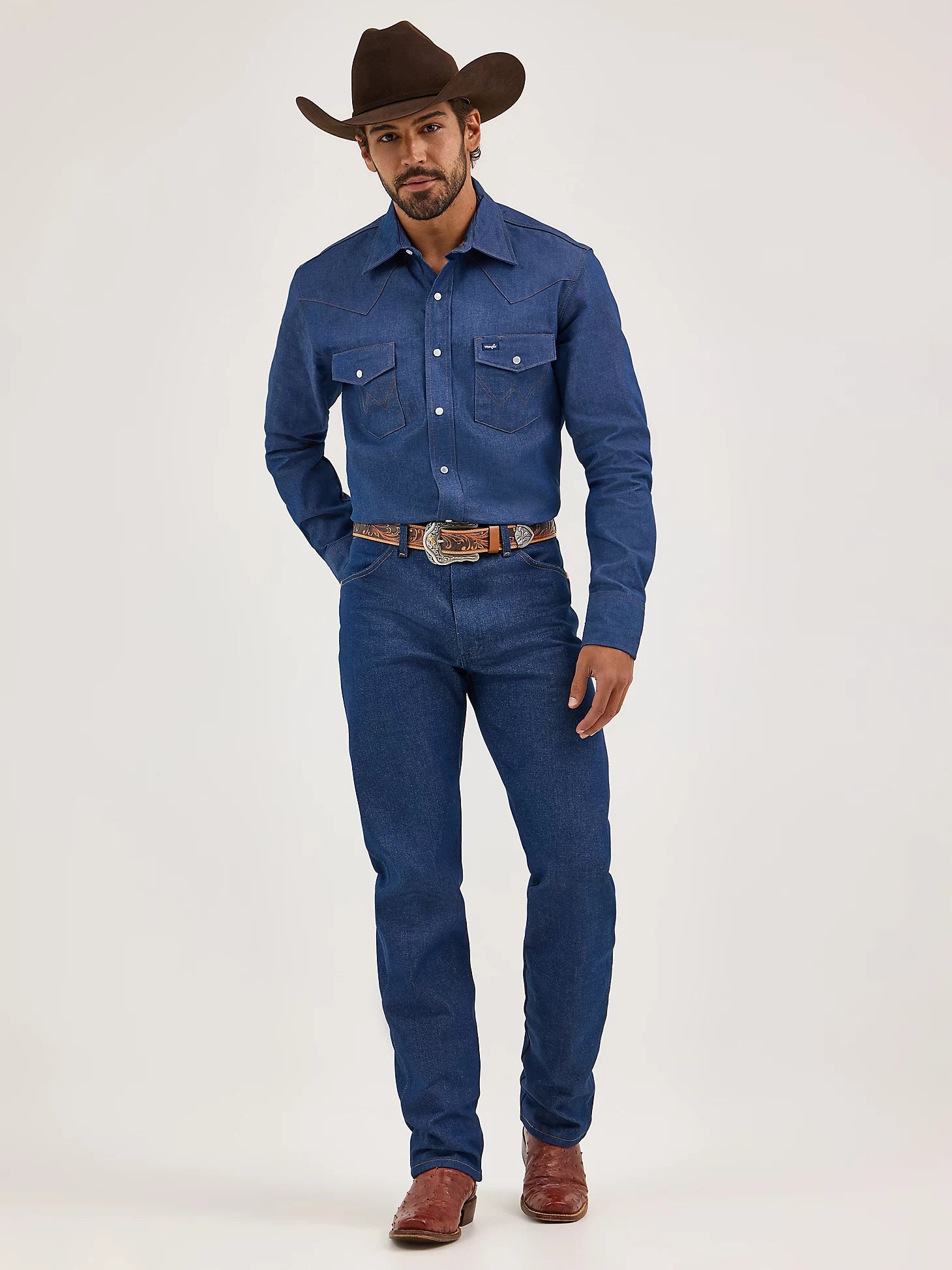 Men's Wrangler Rigid Cowboy Cut Original Fit Jean Boot Country Men's Wrangler Rigid Cowboy Cut Original Fit Jean Boot Country