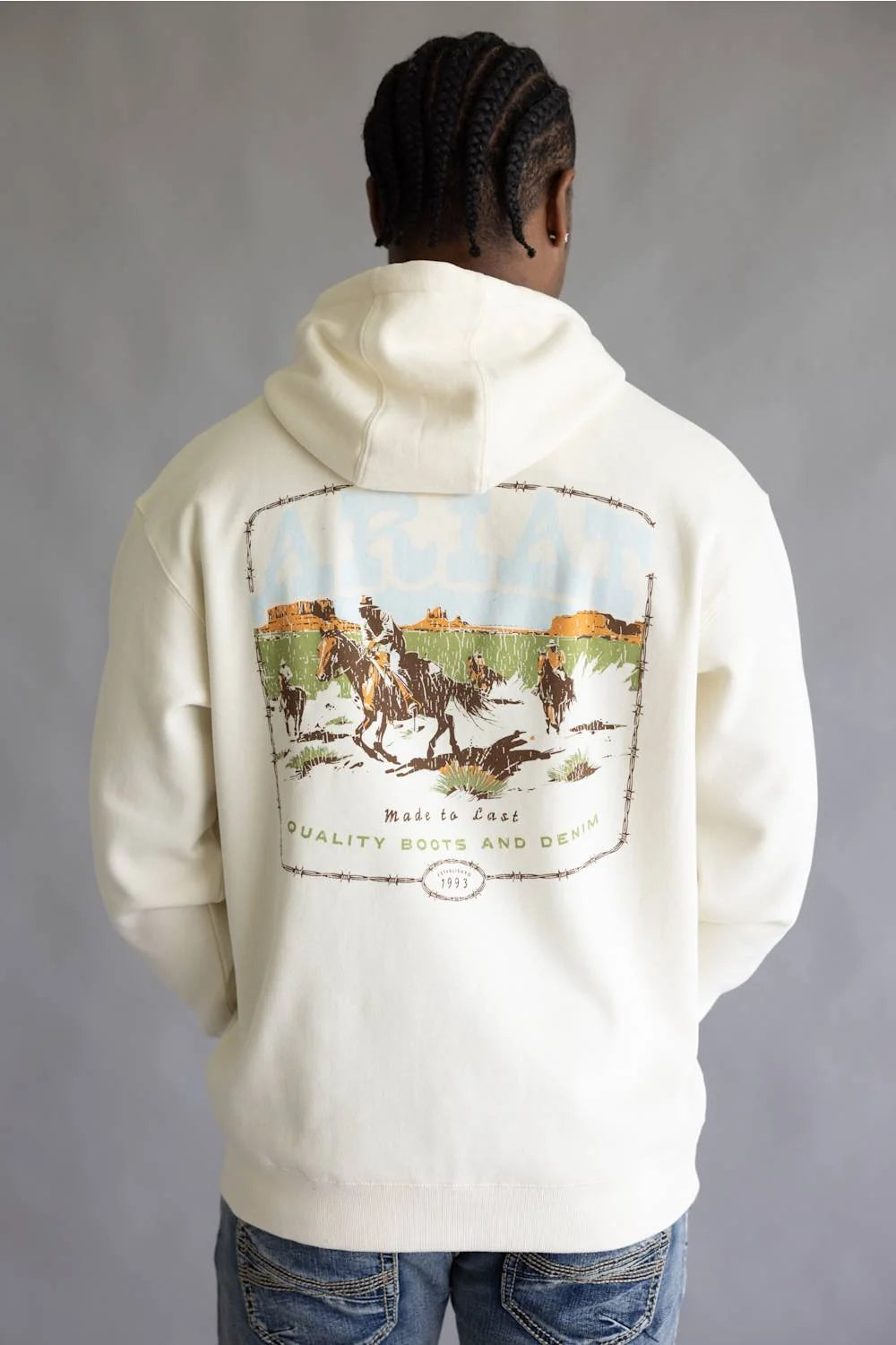 Ariat | Western Hoodie in Turtledove
