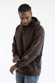 Carhartt | Iconic K288 Logo Hoodie - Dark Clove