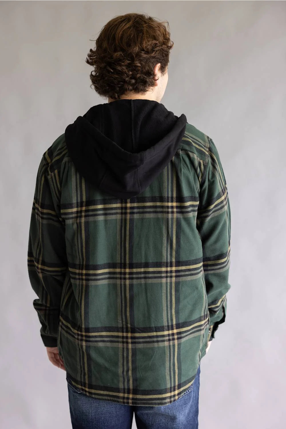 Carhartt | Hamilton Plaid Shirt Jacket in Forestry Green Plaid