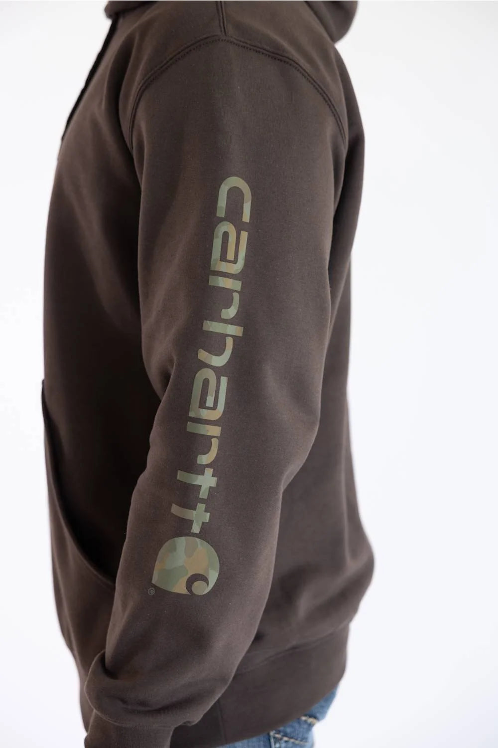 Carhartt | Iconic K288 Logo Hoodie - Dark Clove