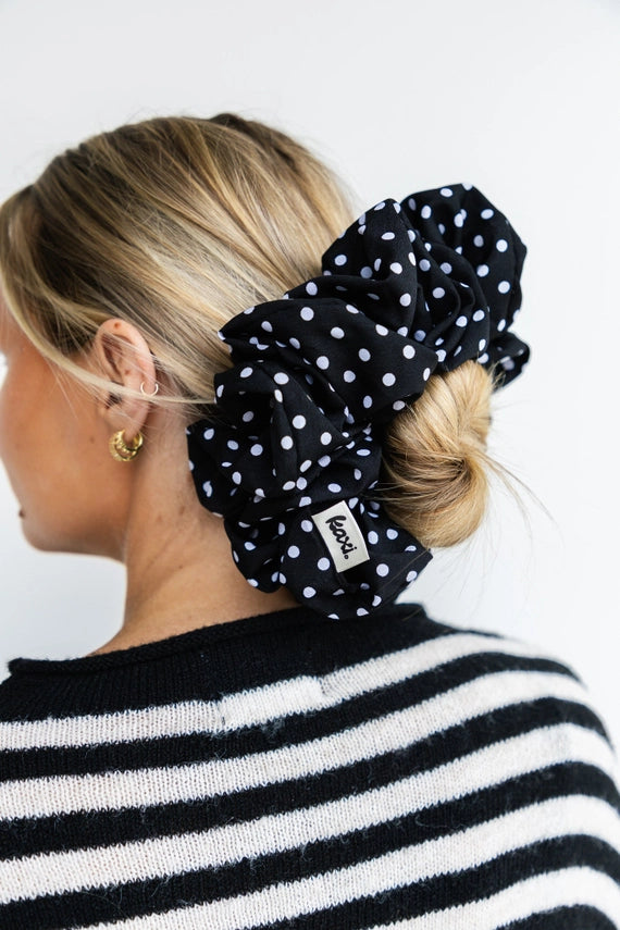 Kaxi Polka Dot Jumbo Scrunchie