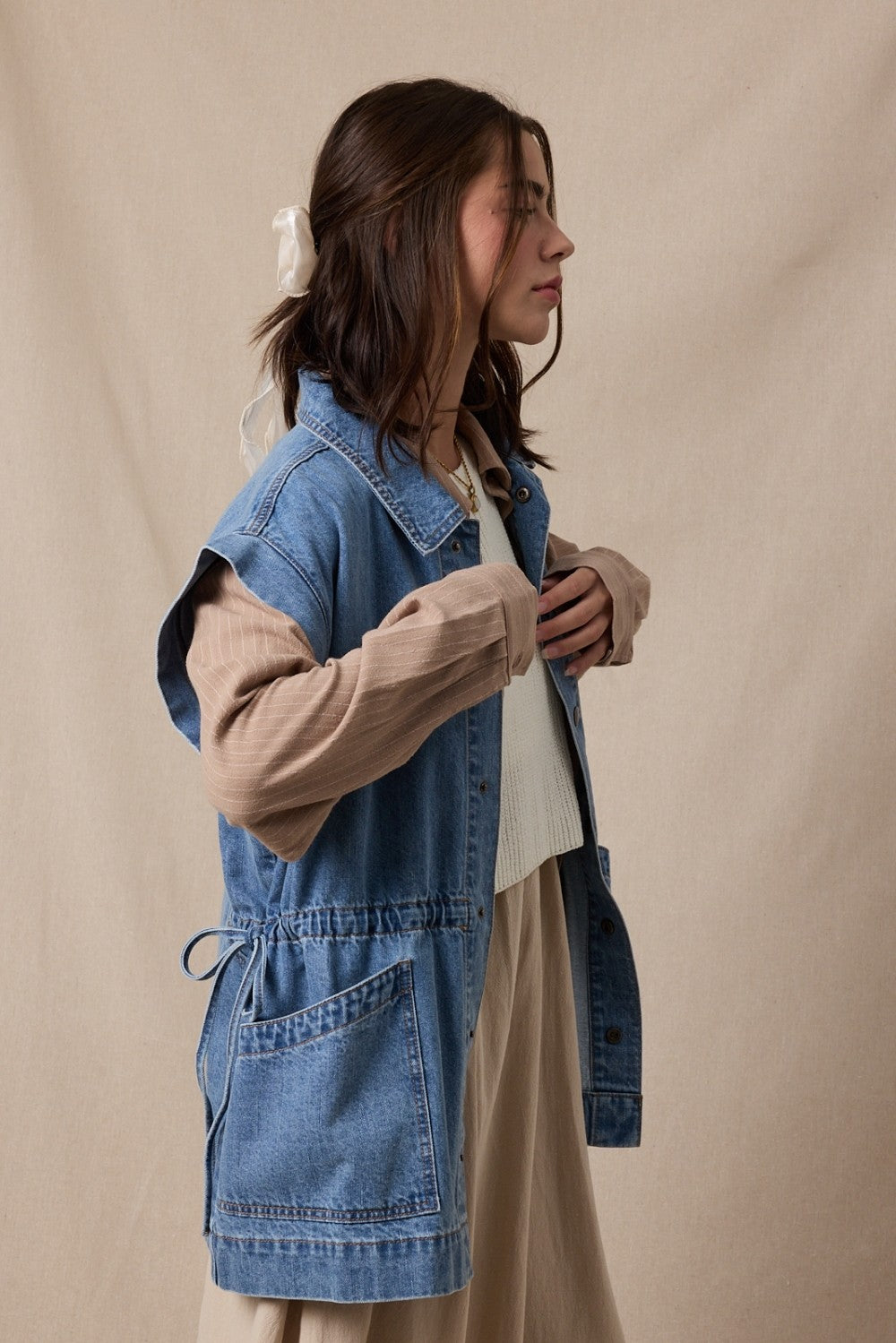 Rodeo Drive Darling Denim Vest