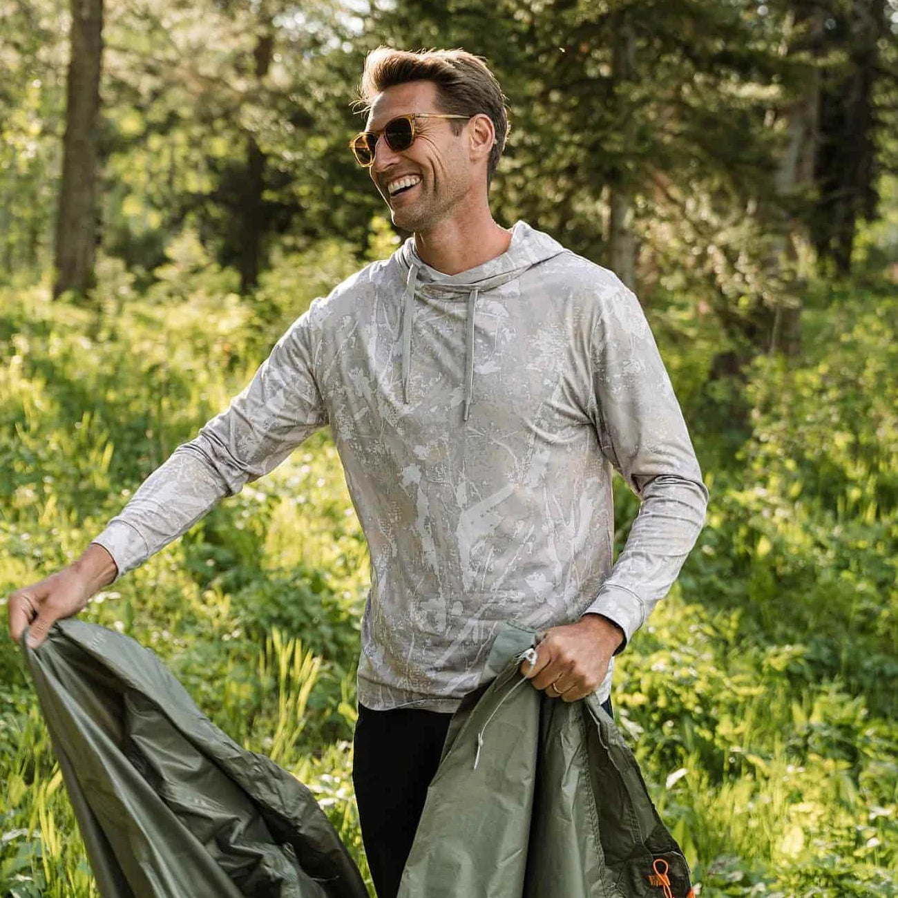 Burlebo Performance Hoodie - Drifter Camo