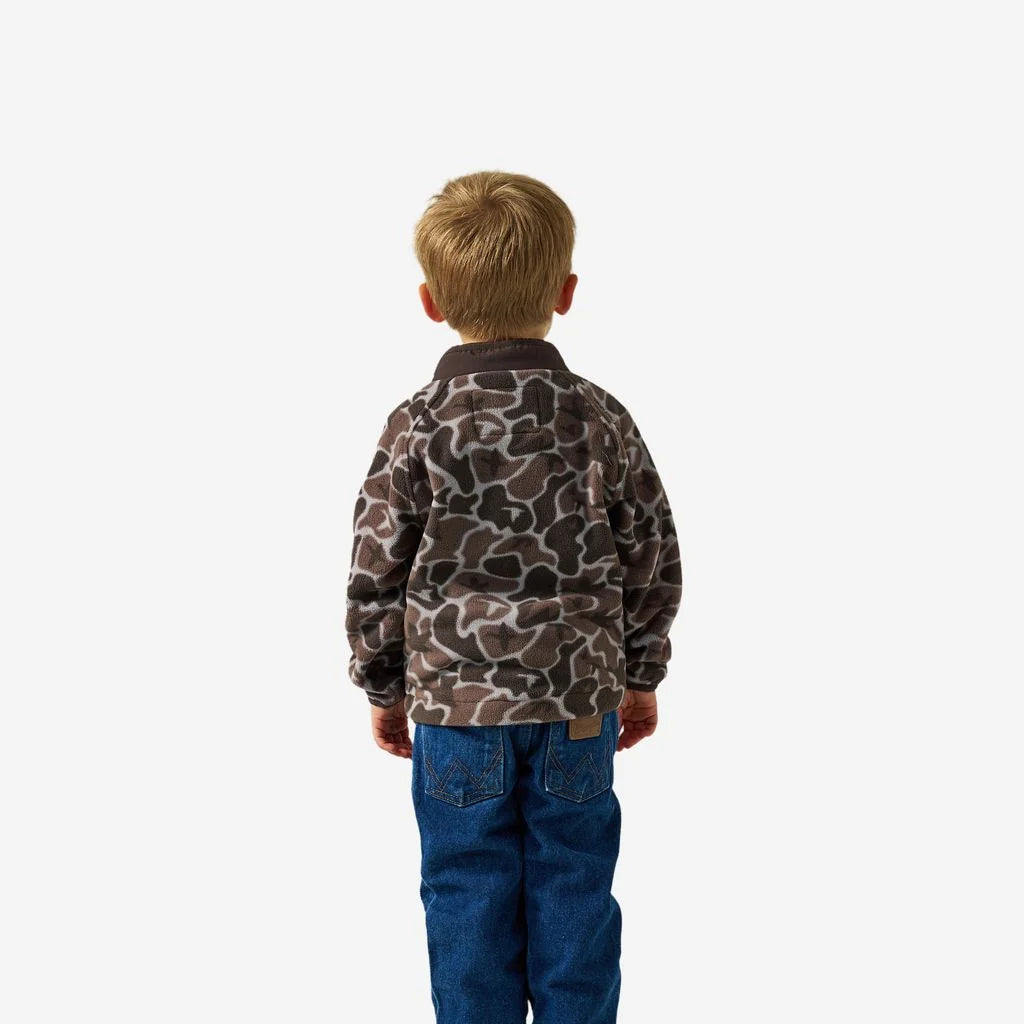 Burlebo Youth Micro Fleece Jacket - Mallard Mayhem Camo