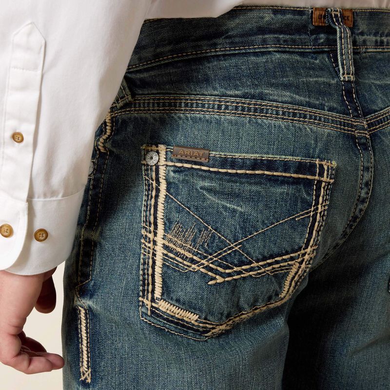 Ariat | Men's M5 Slim Gambler Stackable Straight Leg Jeans