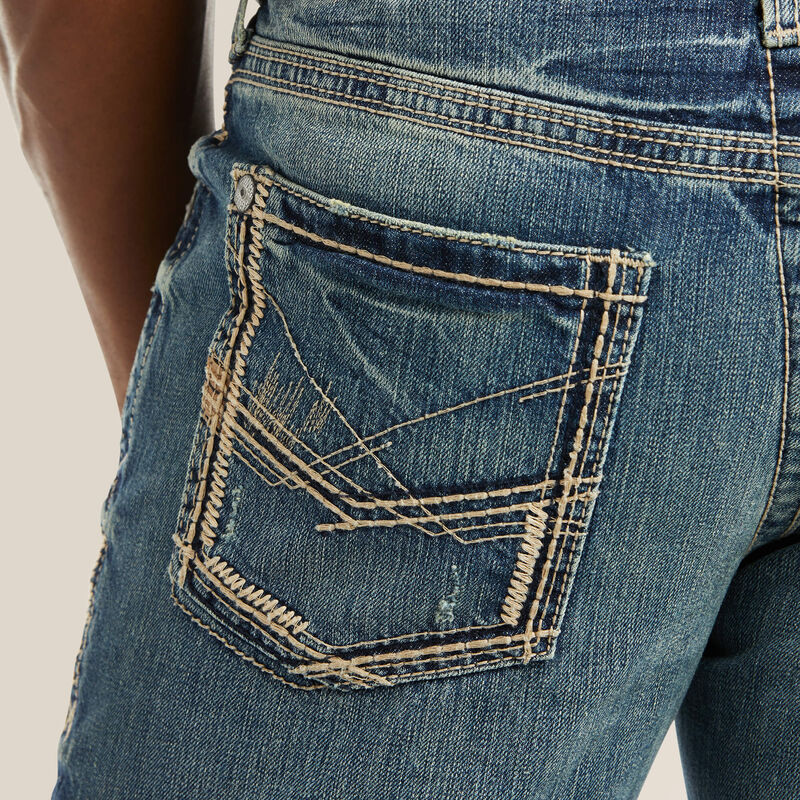 Ariat | Men's M5 Slim Gambler Stackable Straight Leg Jeans