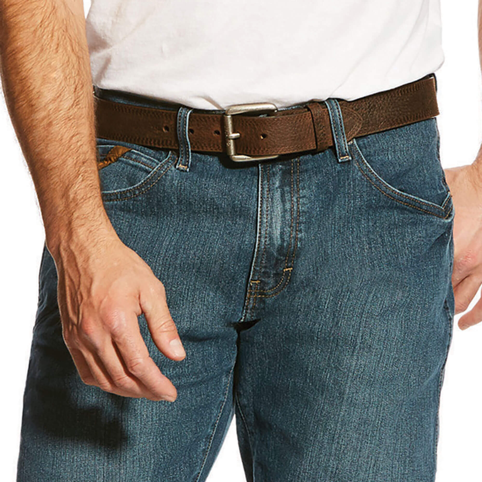 Jean Ariat Rebar M4 Relaxed DuraStretch Basic con corte de bota para hombre