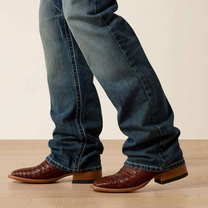¡¡MEJOR VENDIDO!! JEANS COLTRANE CON CORTE DE BOTA ARIAT M4 DE ALGO BAJO PARA HOMBRE 