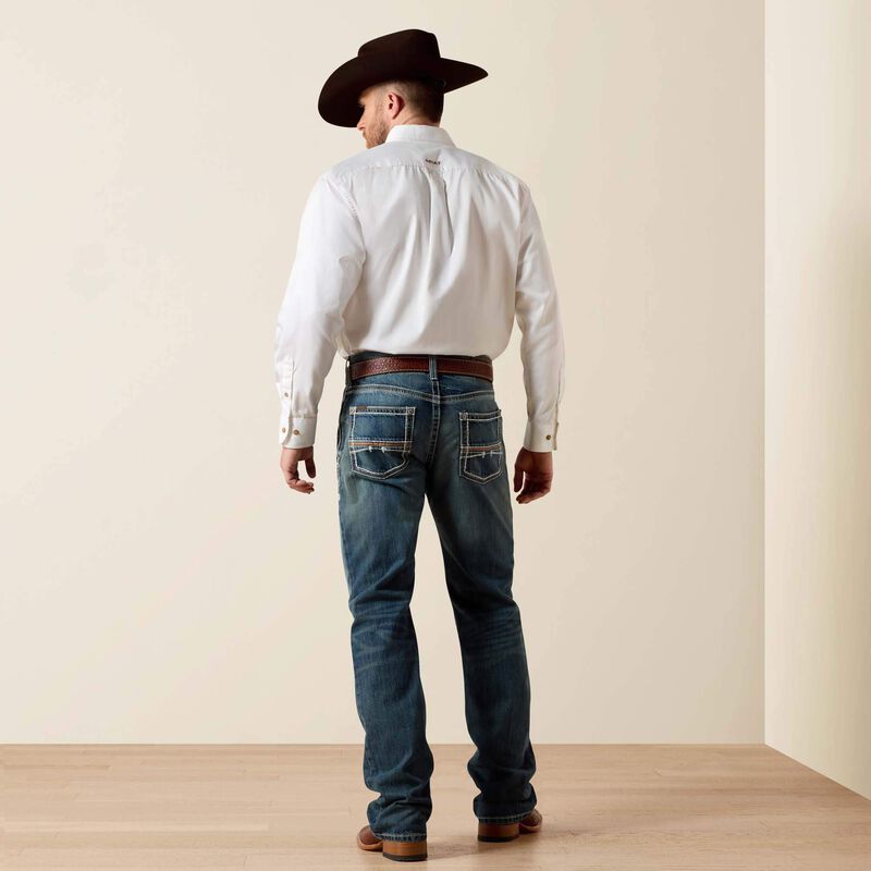 ¡¡MEJOR VENDIDO!! JEANS COLTRANE CON CORTE DE BOTA ARIAT M4 DE ALGO BAJO PARA HOMBRE 