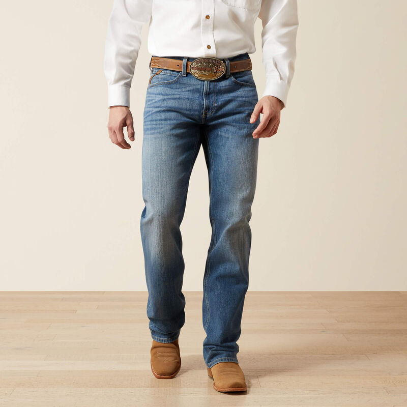 JEANS CON CORTE DE BOTA LEGADO ELÁSTICO RELAJADO ARIAT M2 PARA HOMBRE 