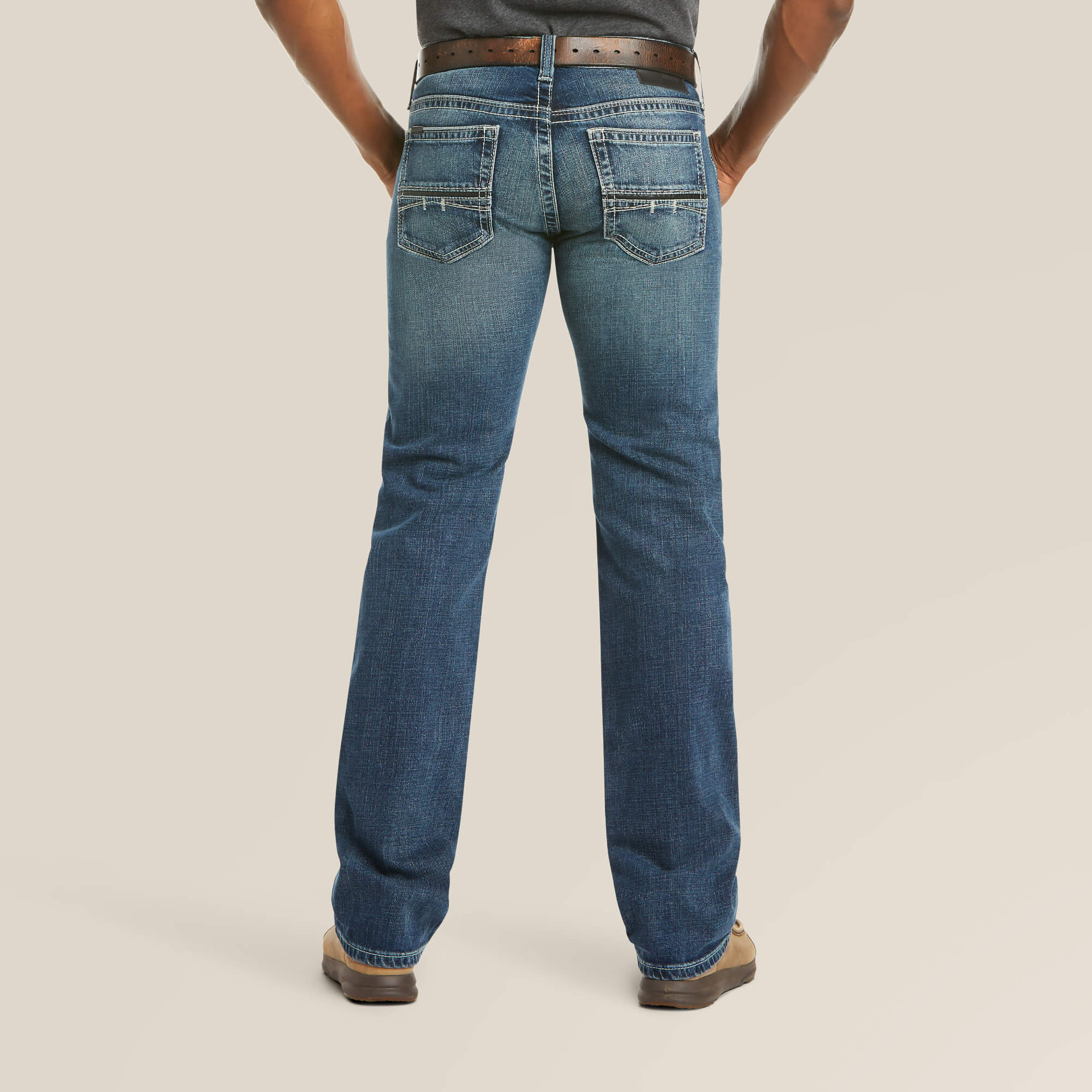 Men's Ariat M7 Rocker Stretch Coltrane Stackable Straight Leg Jean