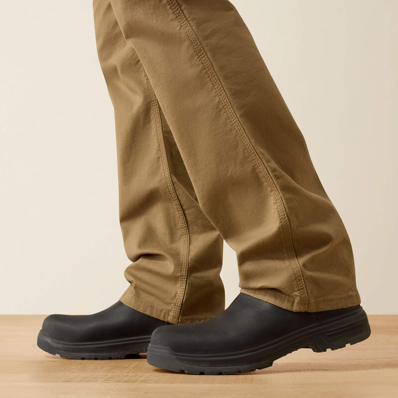 PANTALÓN RECTO APILABLE ARIAT REBAR M4 RELAXED DURASTRETCH HECHO RESISTENTE EN CAQUI