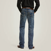 Vaqueros apilables de pierna recta Ariat M5 Slim Stretch Adkins para hombre