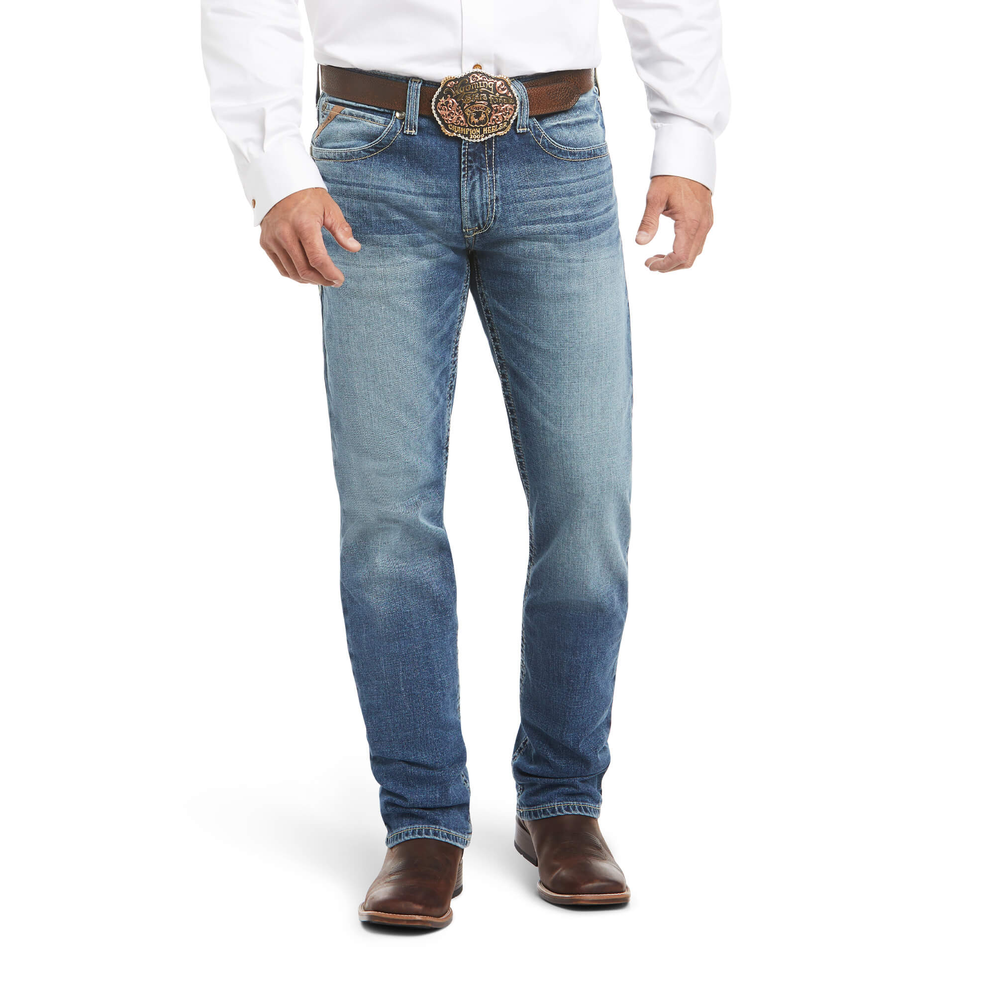 Ariat M4 Shoreway Dakota - Vaqueros de pierna recta para hombre