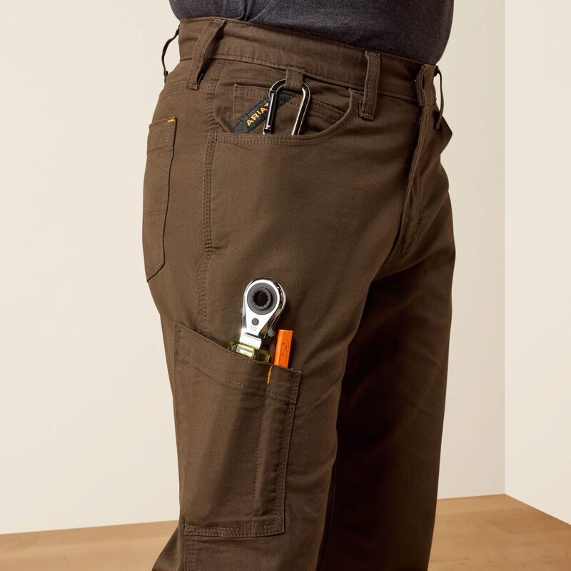 Ariat | Men's Rebar M4 Relaxed Made Tough DuraStretch Straight Leg Pants - Wren