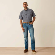 Vaqueros apilables de pierna recta Ariat Rebar Edgewood M5 para hombre