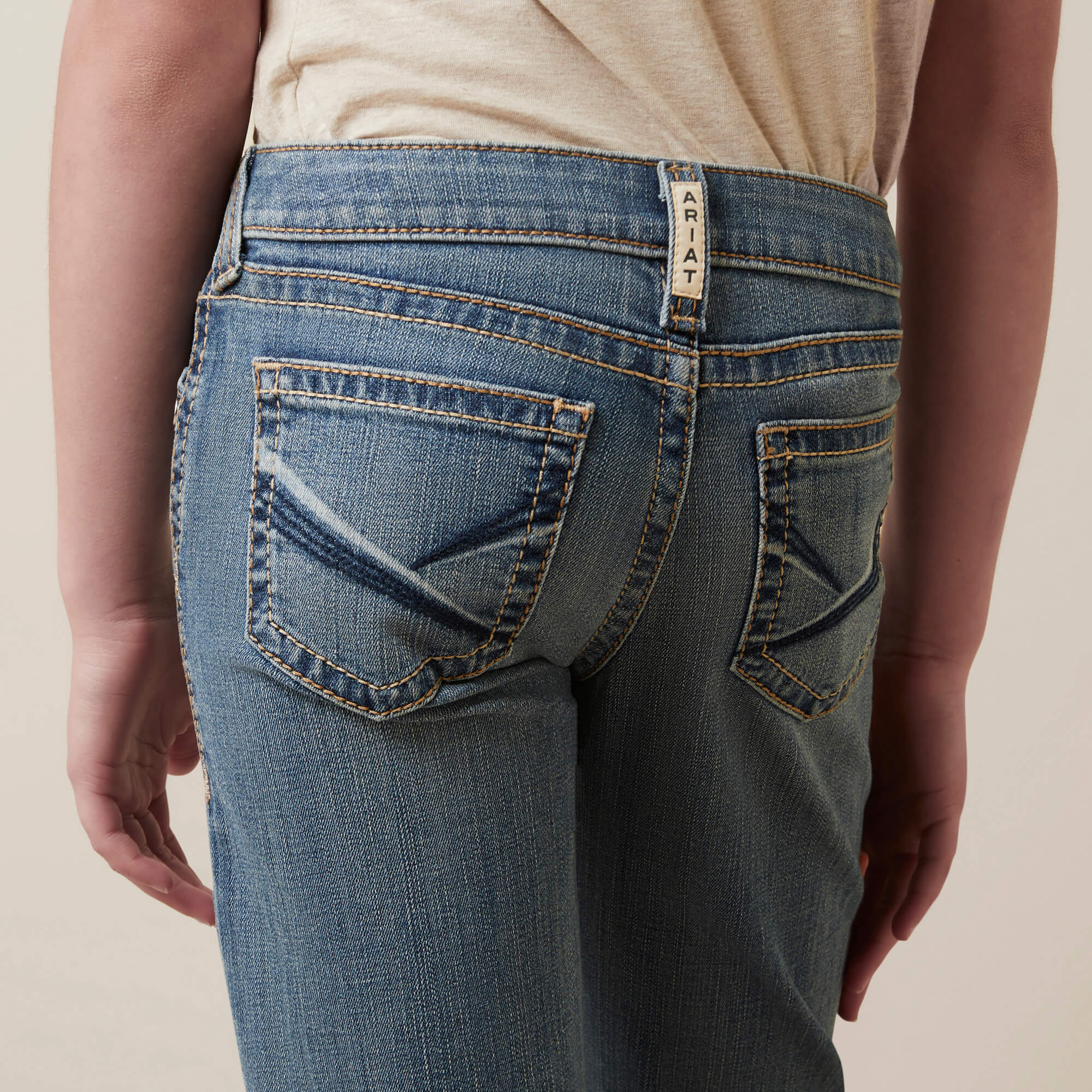 Girl's Ariat R.E.A.L. Leila Boot Cut Jean