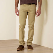 Jean recto Ariat M7 Grizzly para hombre en color caqui oscuro