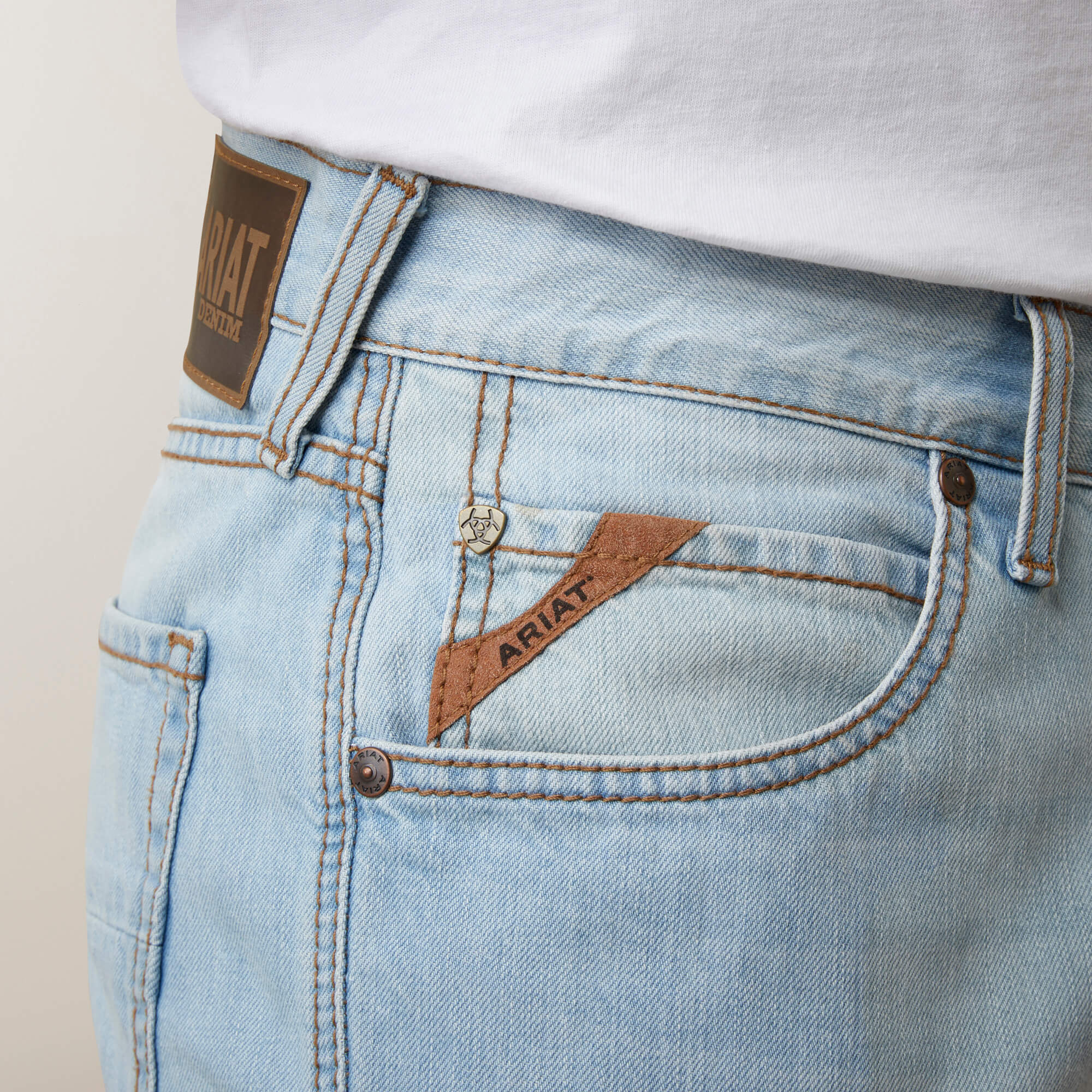 Men's Ariat M5 Straight Eli Straight Jean