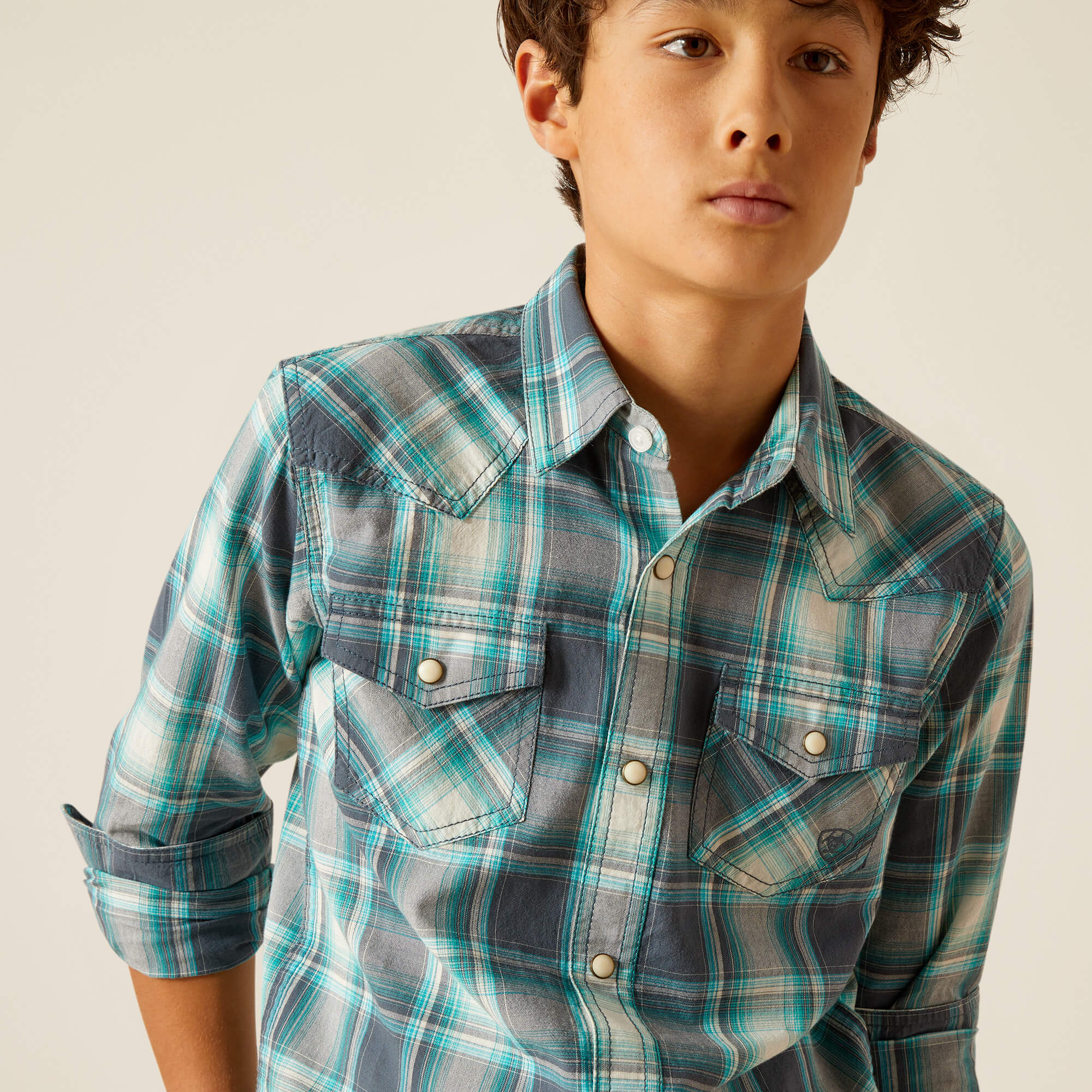 Kid's Ariat Harrington Retro Fit Shirt