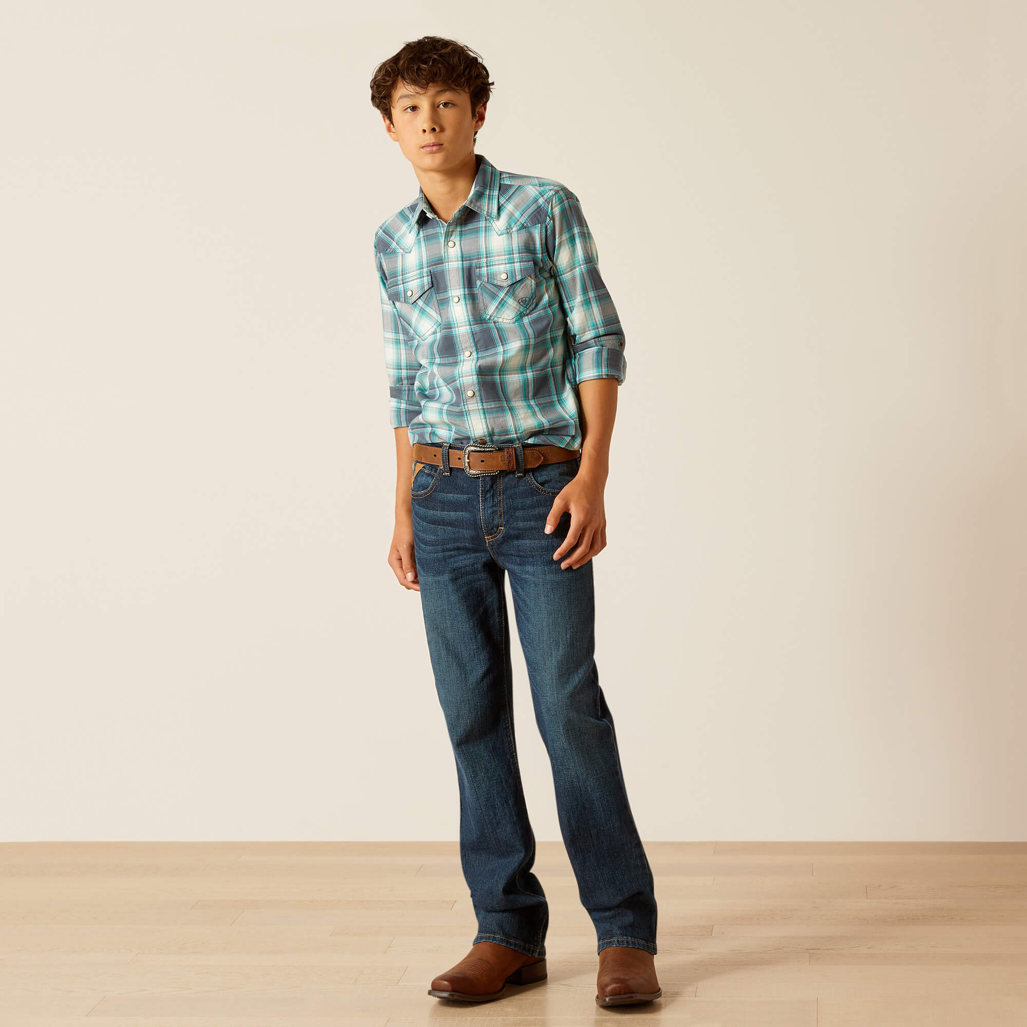 Kid's Ariat Harrington Retro Fit Shirt