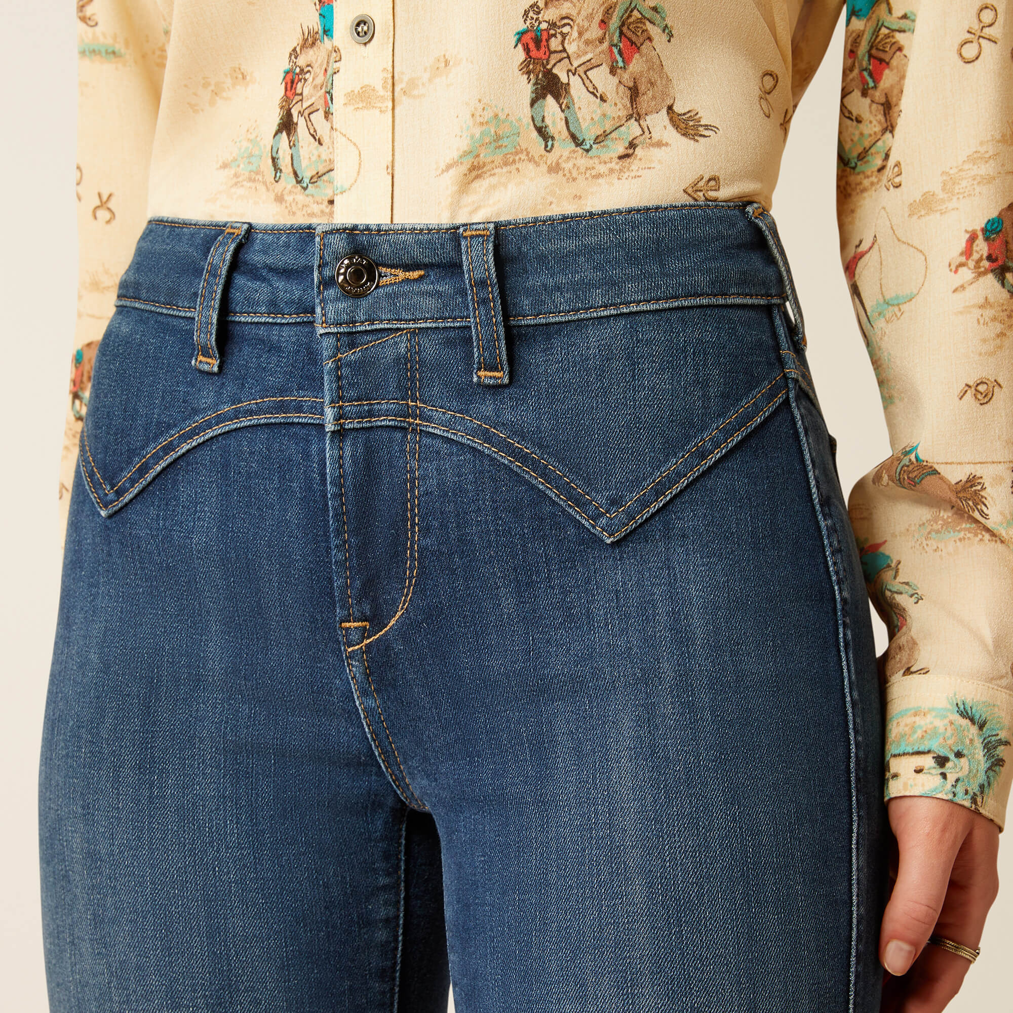 Women's Ariat High Rise Fiorella Slim Trouser Jeans