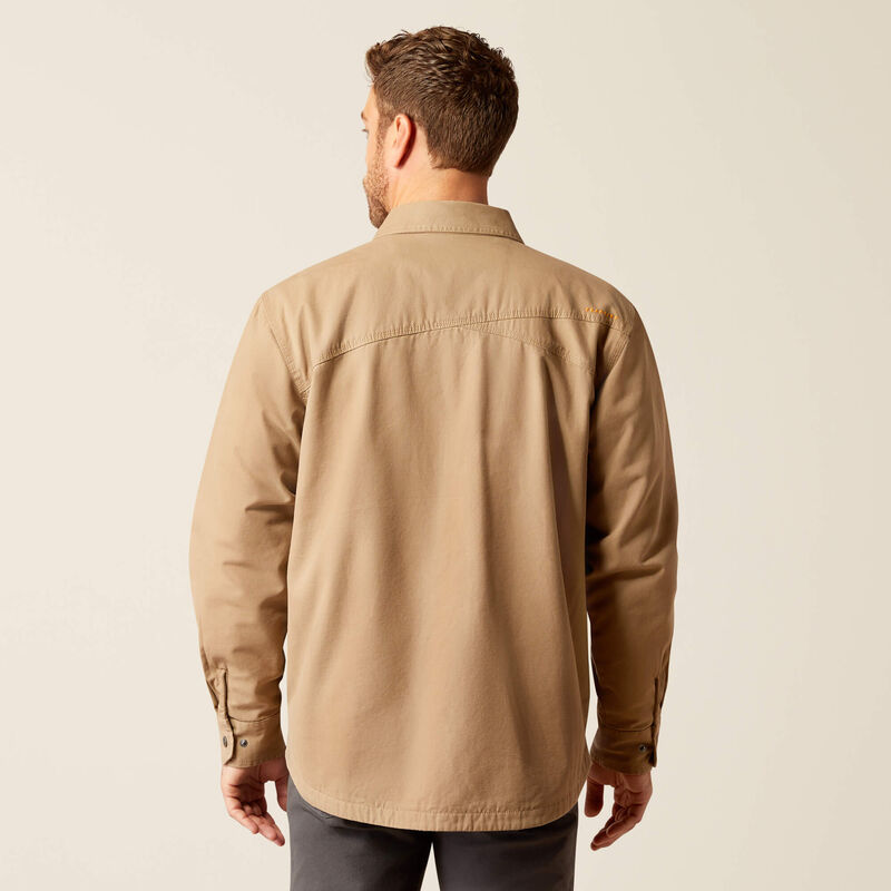Men's Ariat Rebar Canvas Shirt Jacket