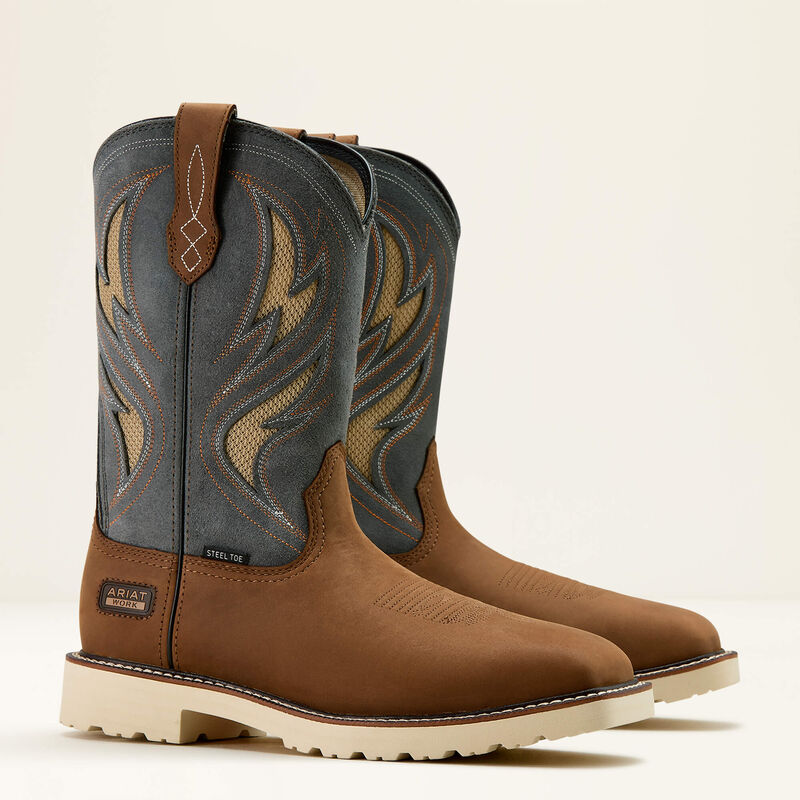 Men's Ariat Activator VentTEK Square Steel Toe Work Boots