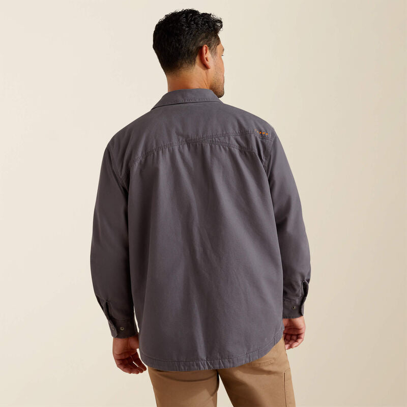 Men's Ariat Rebar Canvas Shirt Jacket