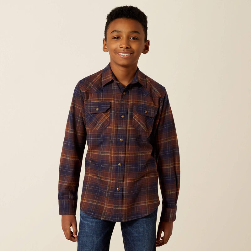 Youth Ariat Harleigh Retro Classic Fit Shirt
