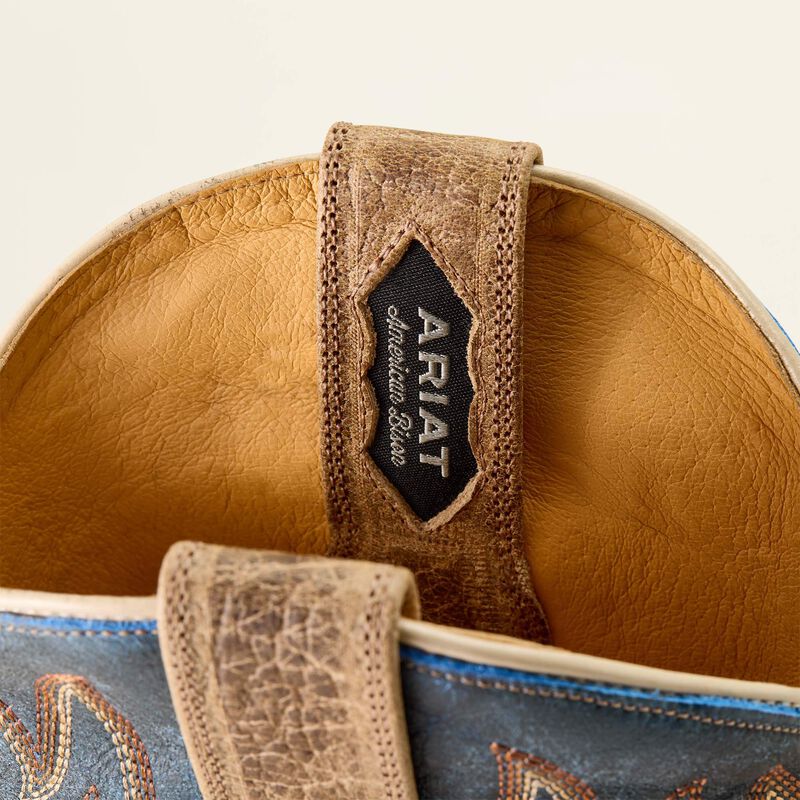 Men's Ariat Gold Point Wide Square Toe Cowboy Boot