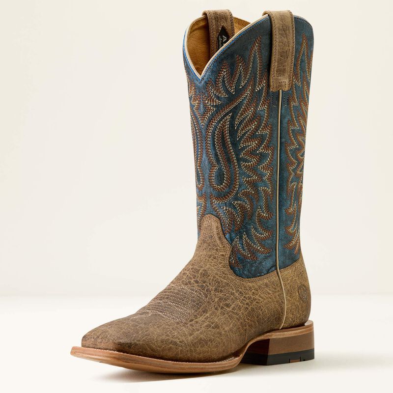 Men's Ariat Gold Point Wide Square Toe Cowboy Boot
