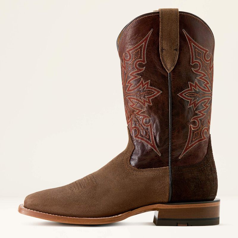 Men's Ariat Circuit Gritty Wide Square Toe Cowboy Boots